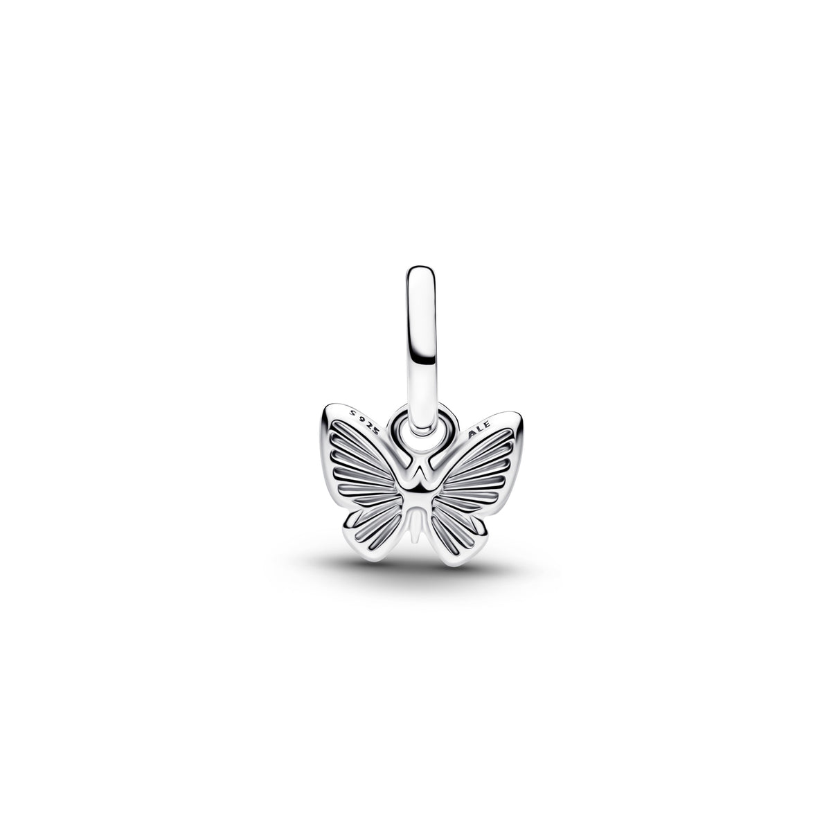 Pandora Roze Vlinder Mini-Hangende bedel zilver 793825C01