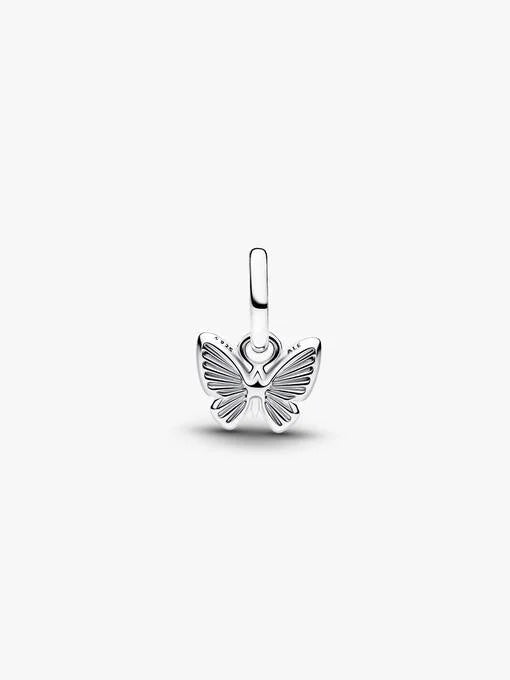 Pandora Roze Vlinder Mini-Hangende bedel zilver - 793825C01
