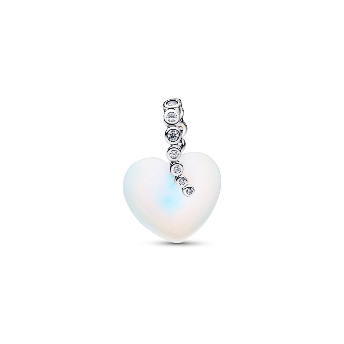 Pandora Vallende Ster en Harten Dubbele Hangende Bedel zilver 794143C01