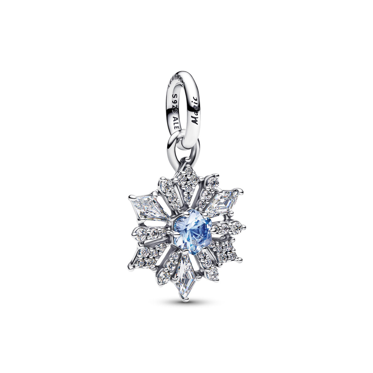 Pandora Disney Frozen Elsa Sneeuwvlok Hangende Bedel zilver