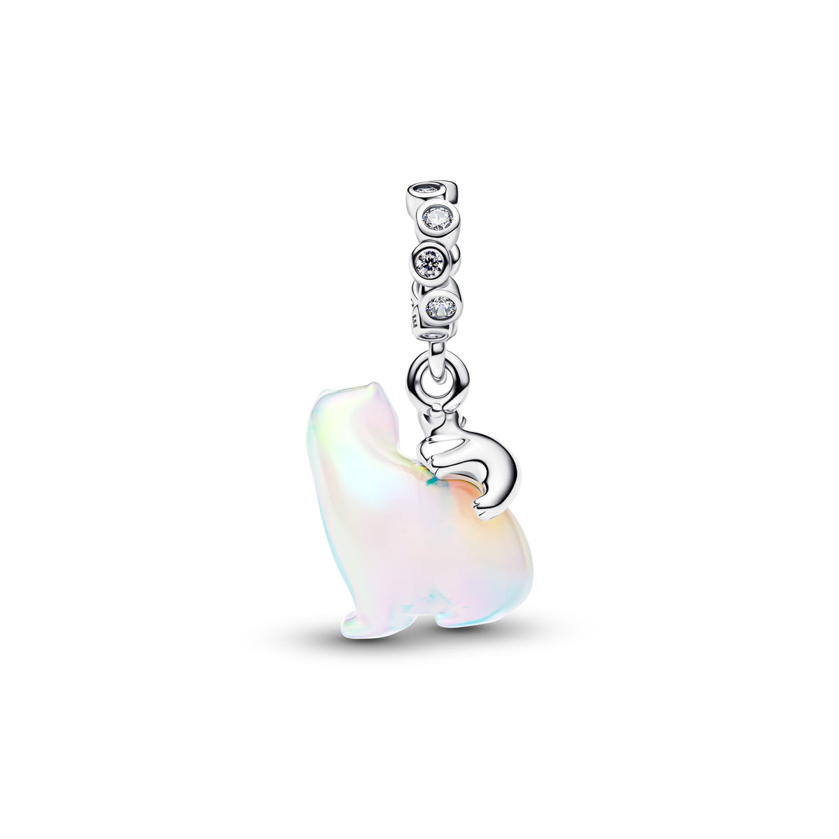 Pandora Ijsbeer Moeder en Baby Hangende Bedel zilver 794243C01
