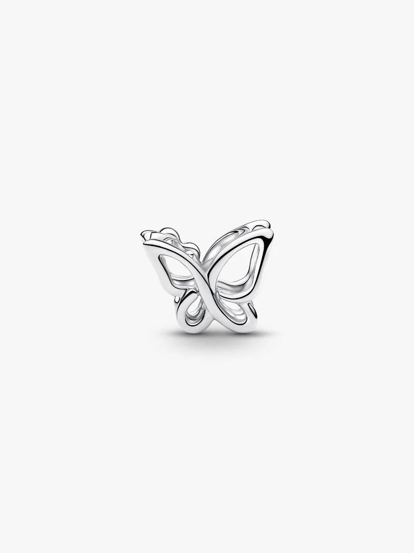 Pandora Opengewerkte Vlinder Bedel zilver 794369C01