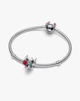 Pandora Disney Stitch Muranoglazen Bedel 794378C01 – Zilver met Emaille