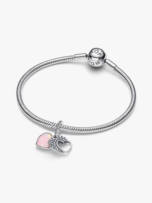 Pandora Mooie Moeder Dubbele Hangende Bedel zilver - 794456C01