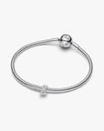 Pandora Getextureerd Oneindigheidssymbool Mini Bedel 794523C00 – Zilver