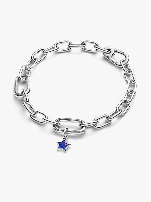 Pandora Blauwe Ster Mini Hangende Bedel zilver 794613C01