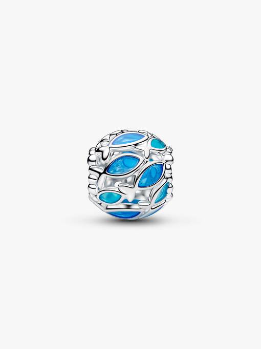 Pandora Opengewerkte Zwemmende Vis Bedel zilver 794699C01