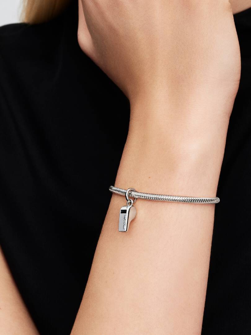Pandora Scheidsrechter Fluitje Hangende Bedel zilver 794713C01