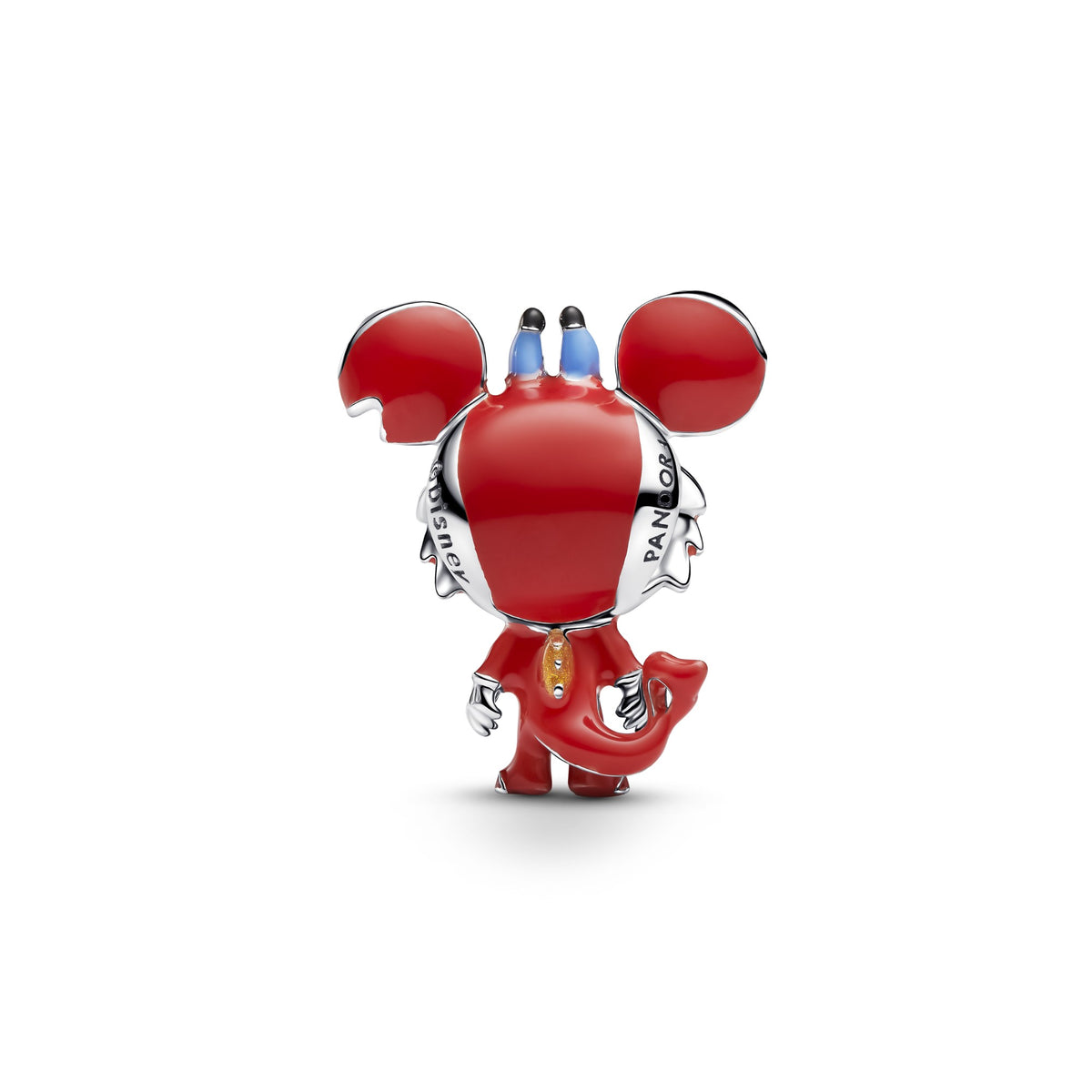 Pandora Disney Mickey Mouse als Mushu Bedel zilver 794762C01