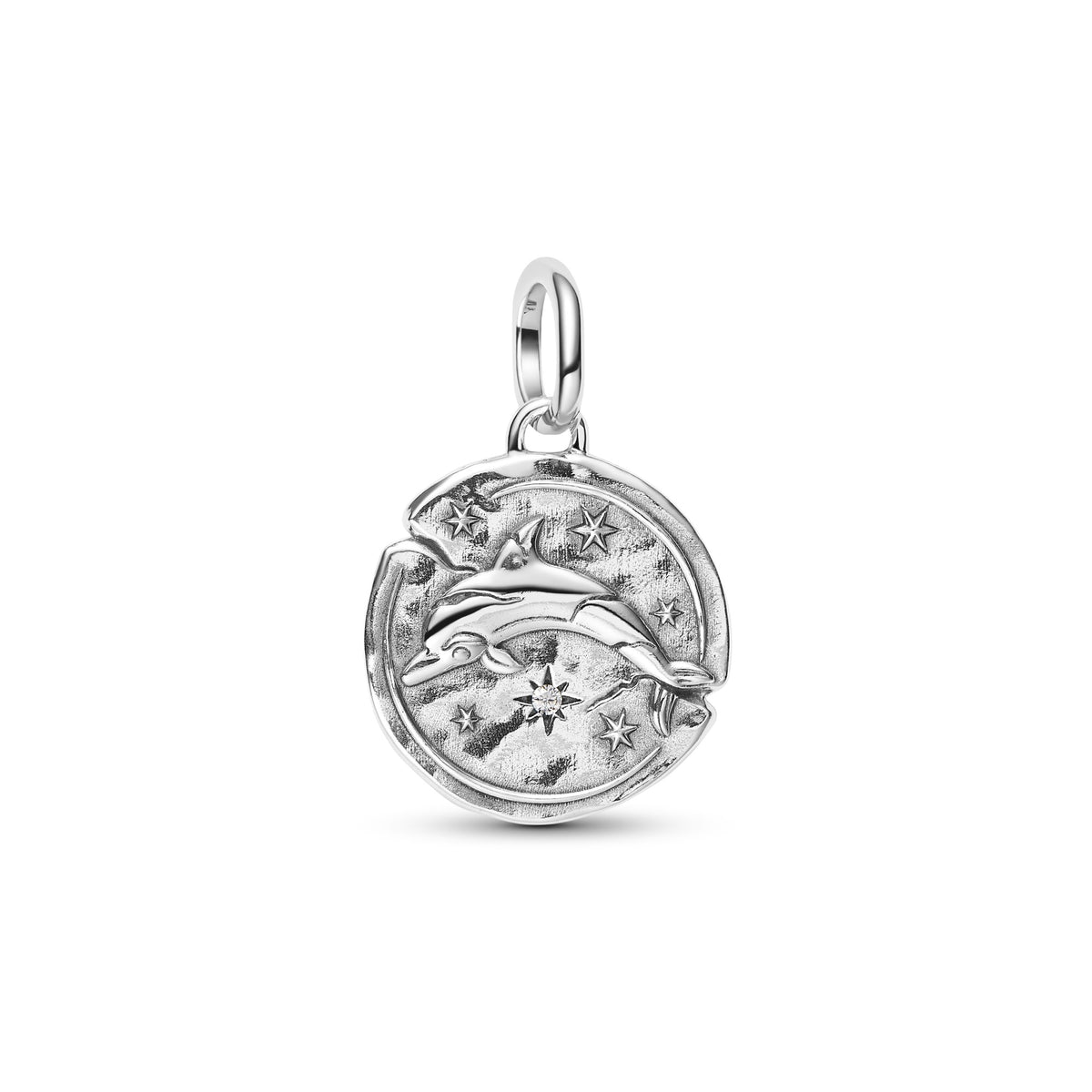 Pandora Dolfijn Medaillonbedel zilver