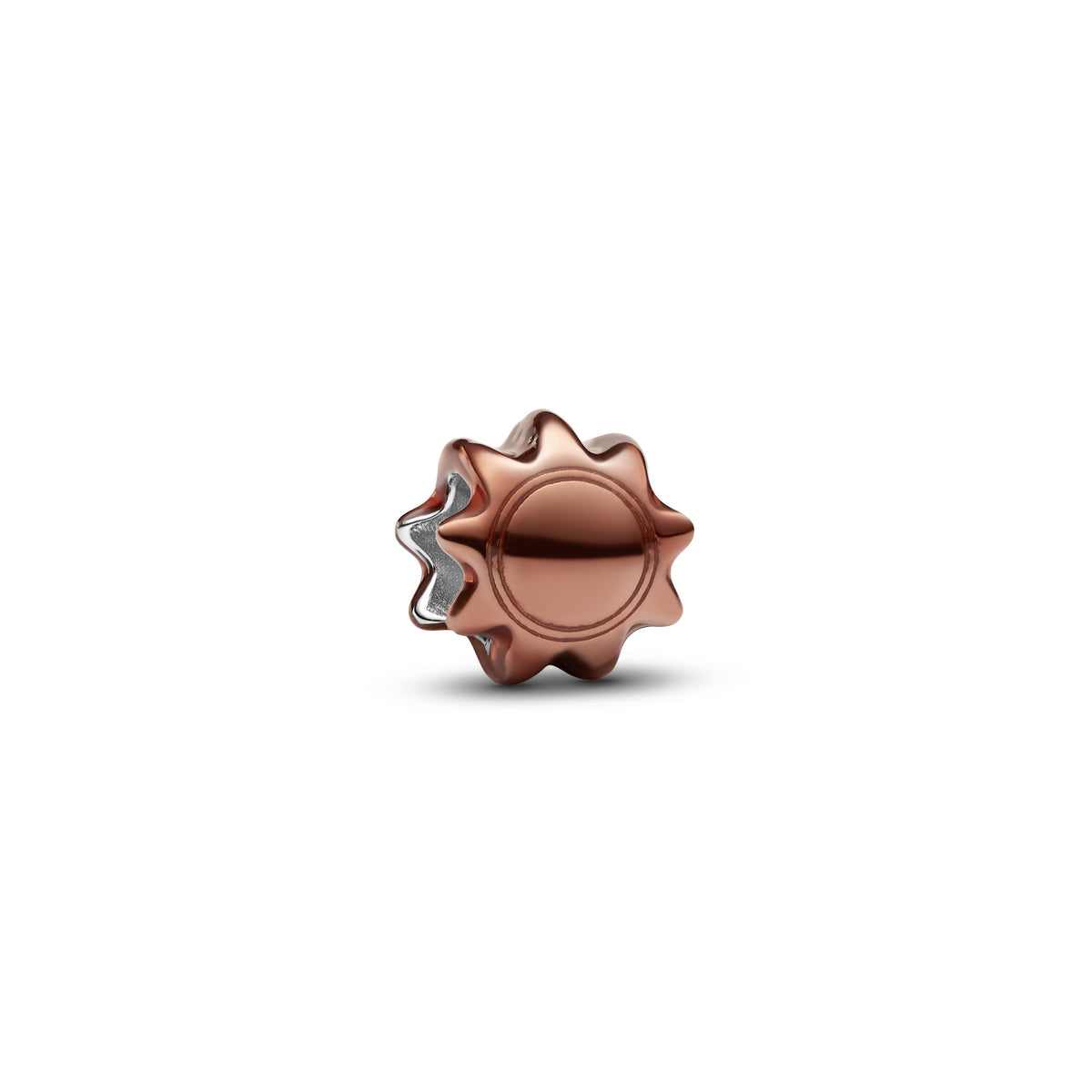 Pandora Oranje Zon Minibedel zilver