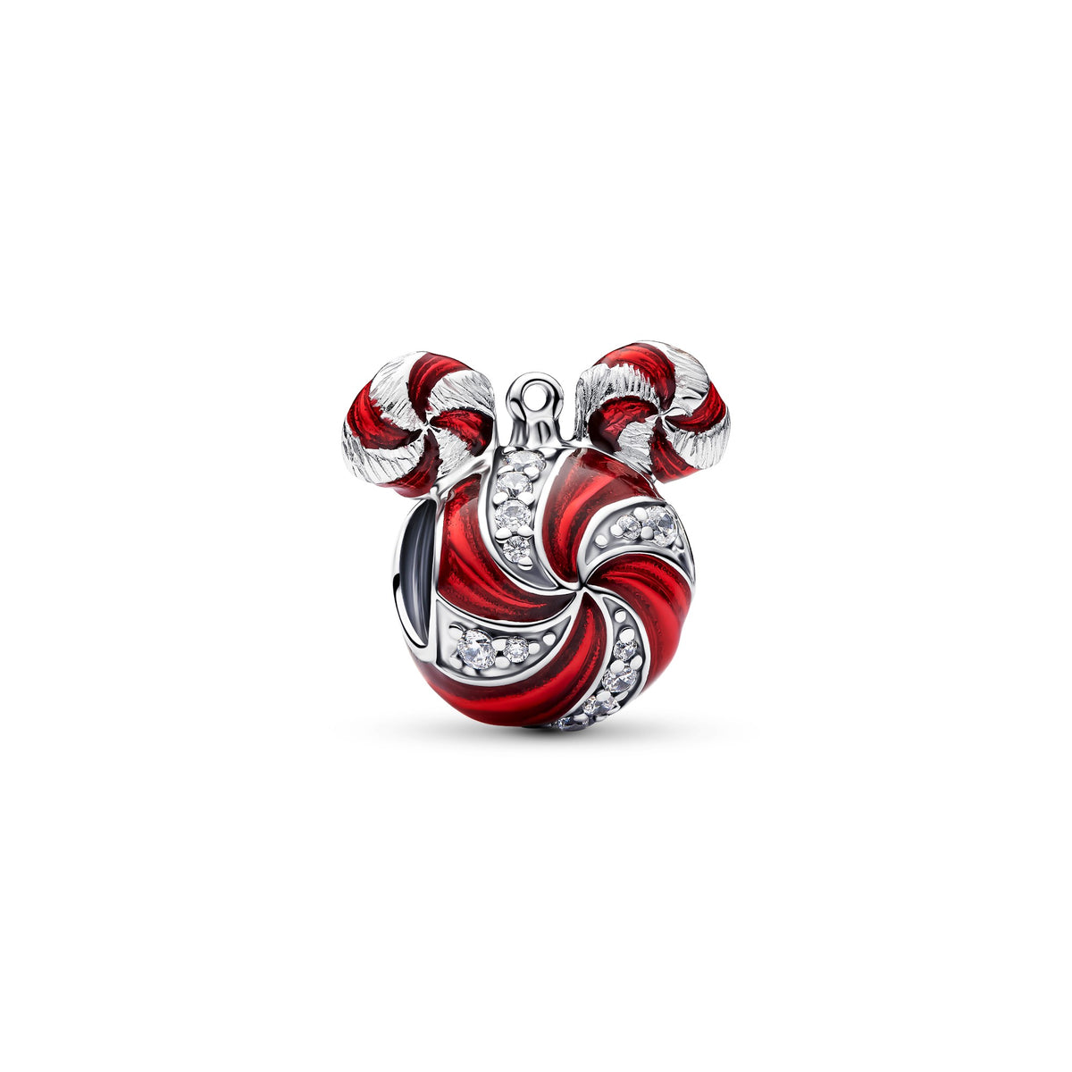 Pandora Disney Mickey Mouse Kerstbal Bedel zilver