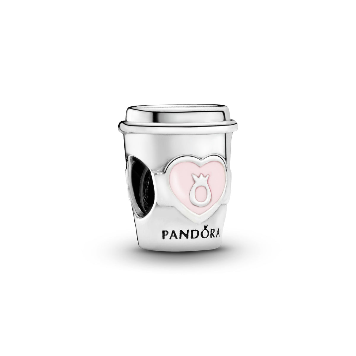 Pandora Even Pauze Koffiekopje Bedel zilver