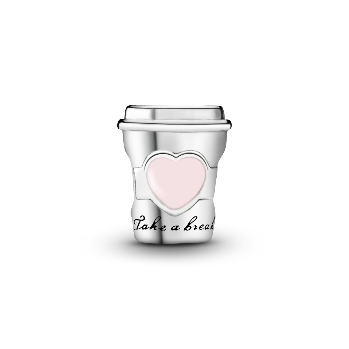 Pandora Even Pauze Koffiekopje Bedel zilver 797185EN160