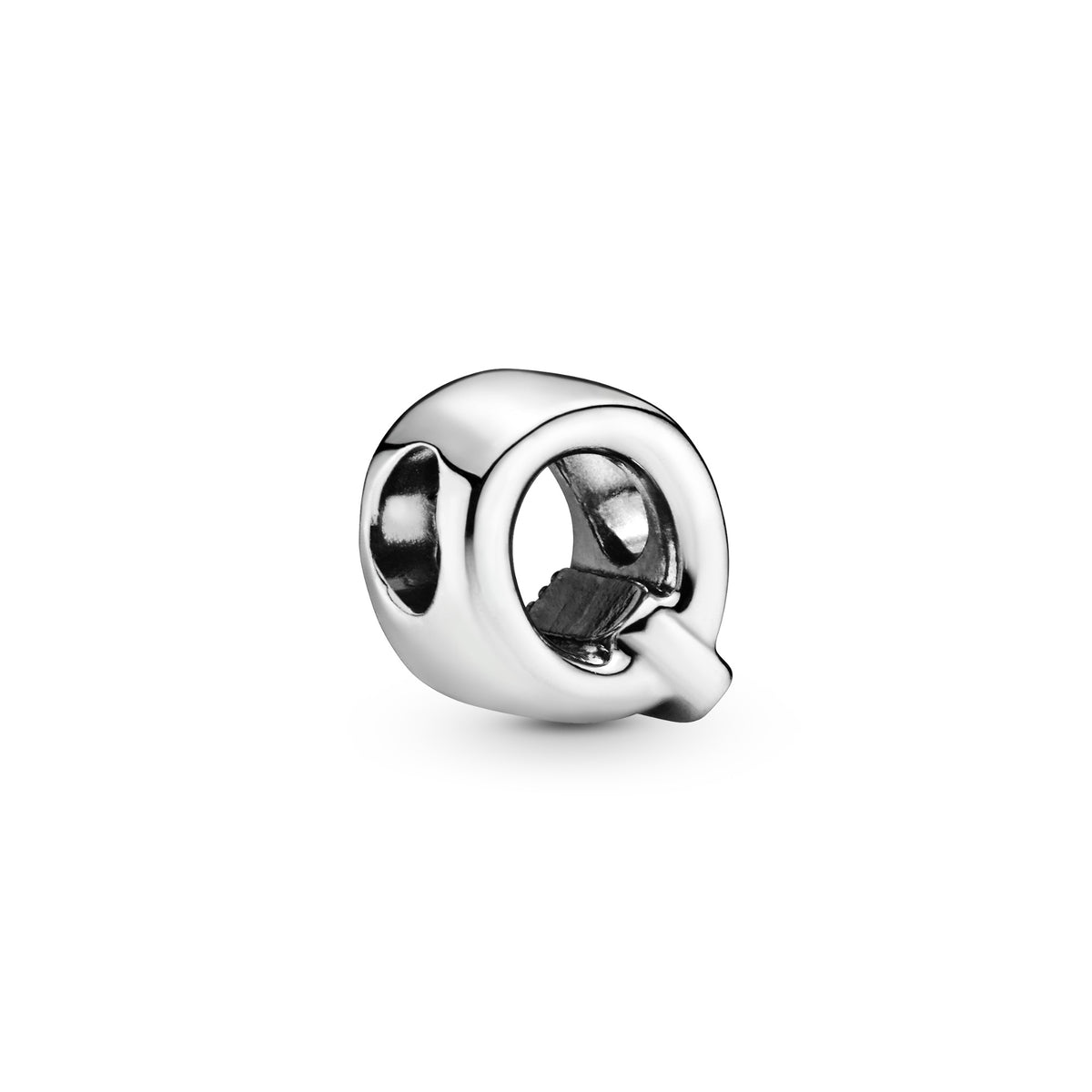 Pandora Letter Q Alfabetbedel zilver