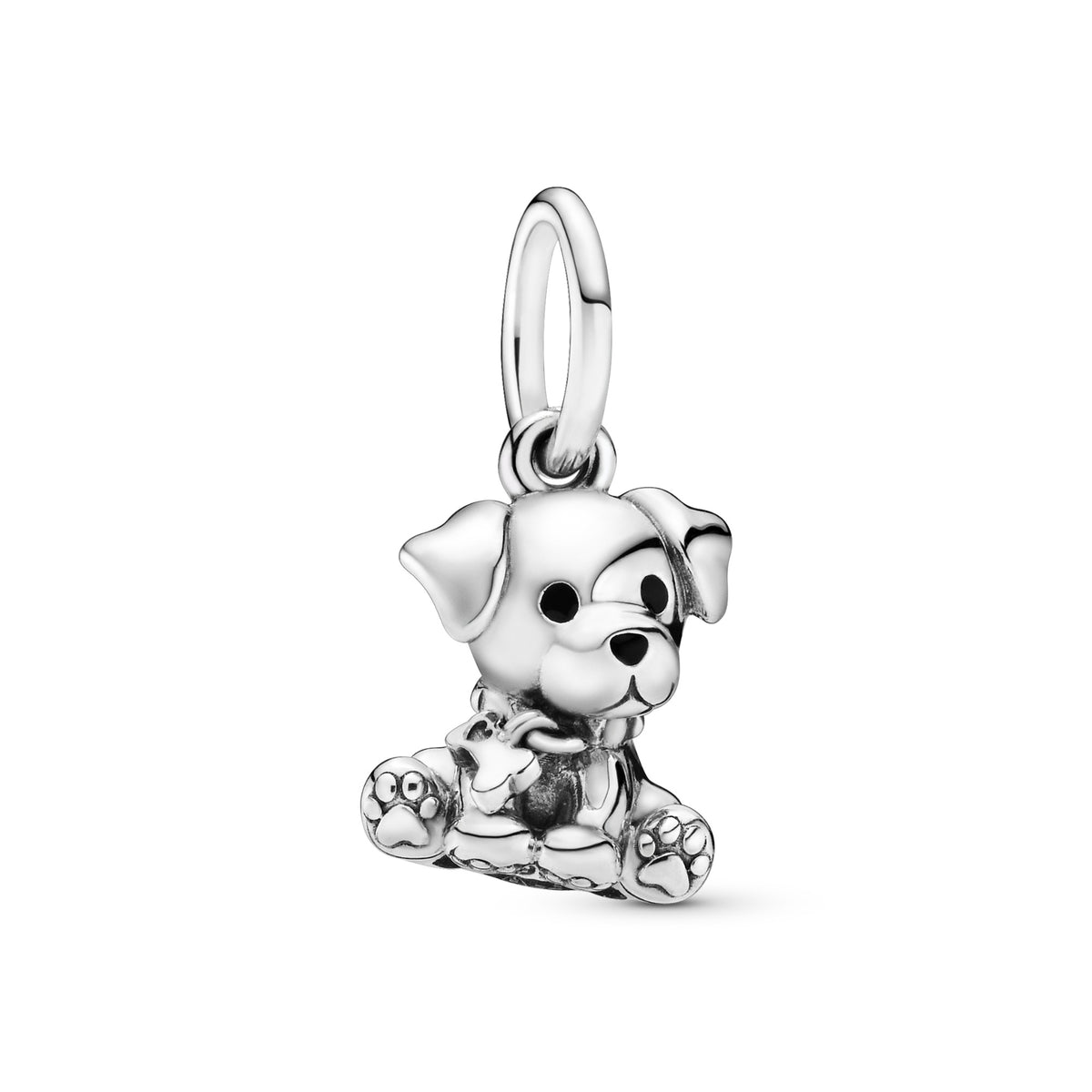 Pandora Labrador Puppy Dog Hangende Bedel zilver