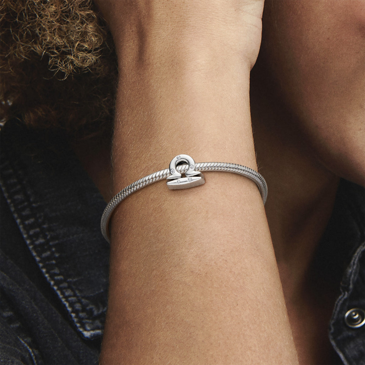 Pandora Sprankelende Weegschaal Dierenriem Bedel zilver 798424C01