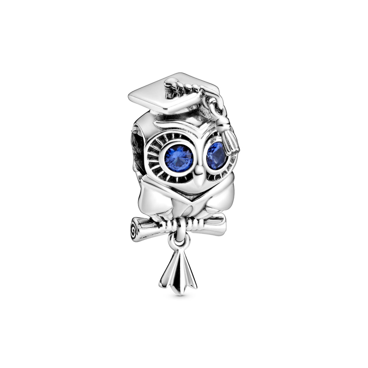 Pandora Wise Owl Graduation Bedel zilver