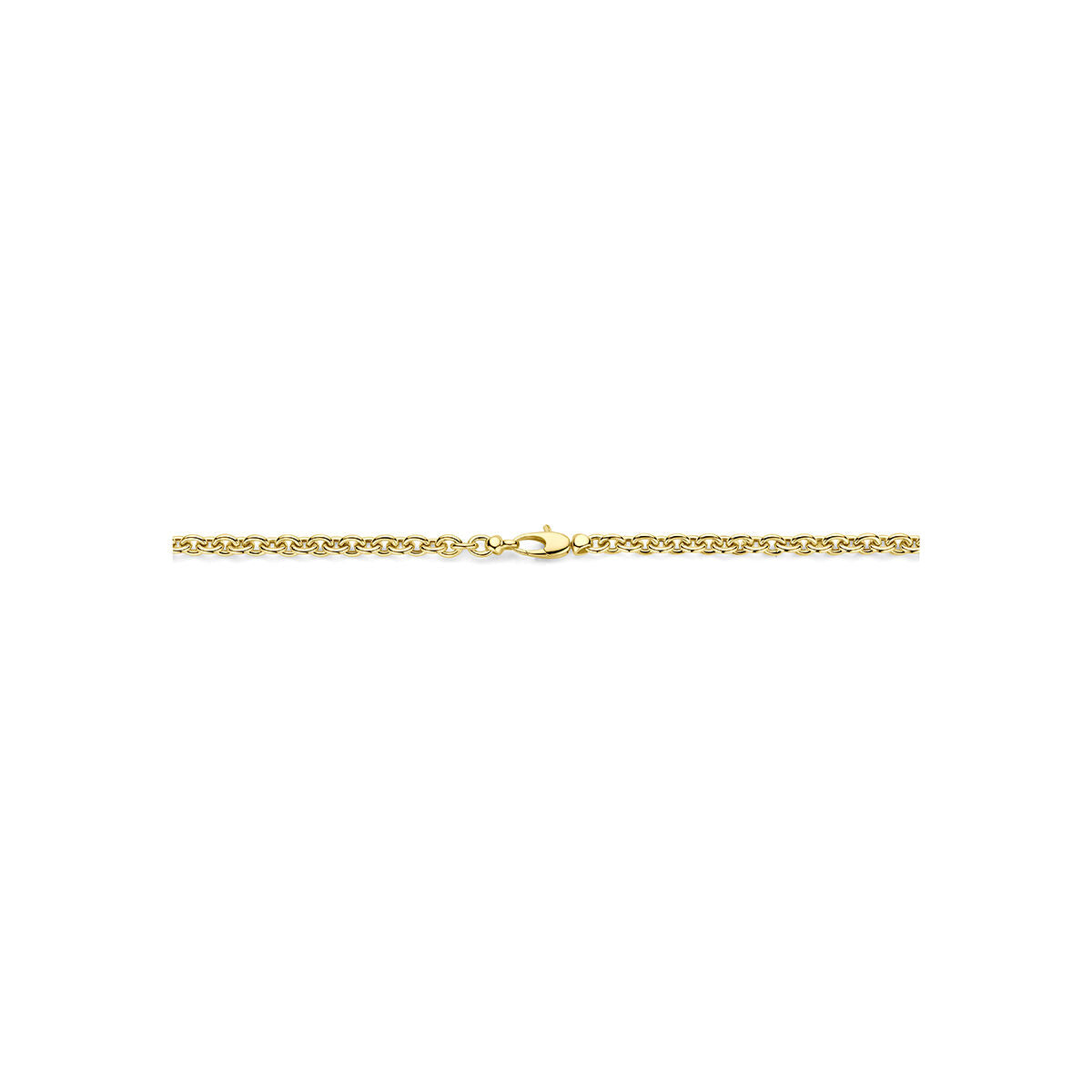 Collier 4,5 mm 9K geelgoud 45 cm