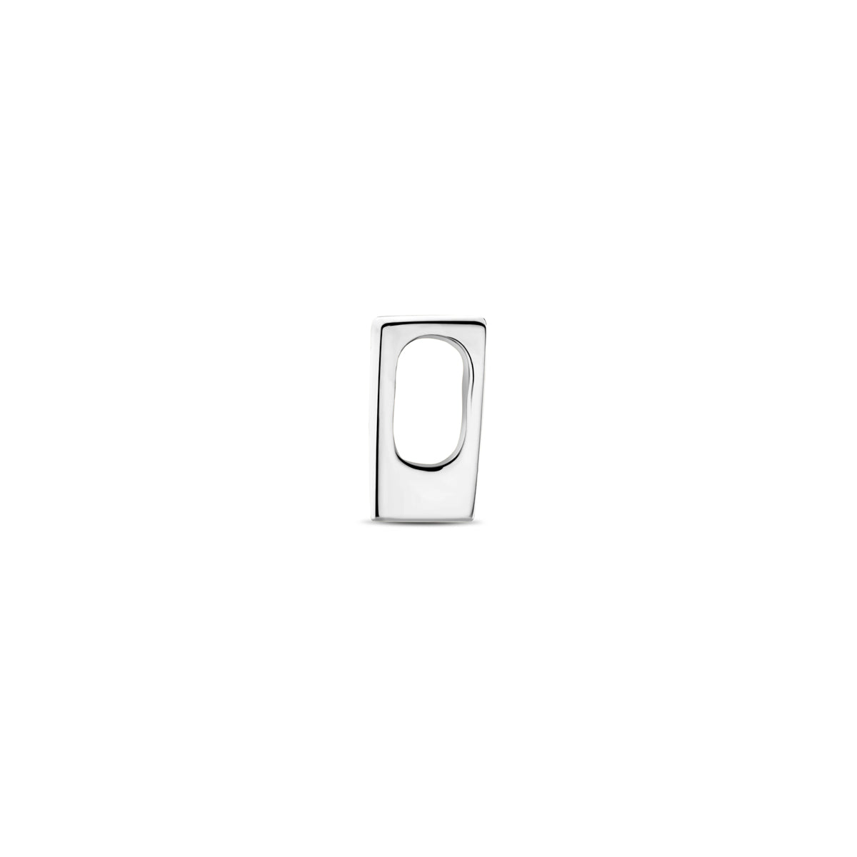 Hanger letter I 6 mm zilver #Letter_I