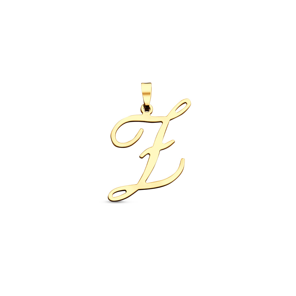 Hanger sierletter Z 19 mm 14K geelgoud #Letter_Z