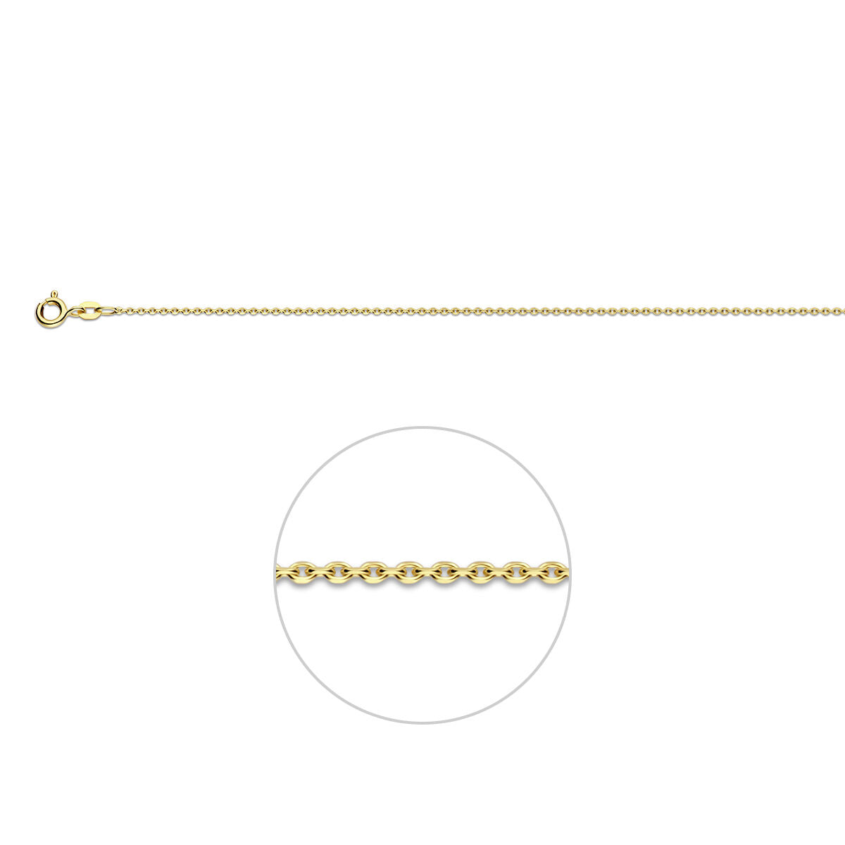Fantasy Collection 14K Geelgouden Ketting 4021252