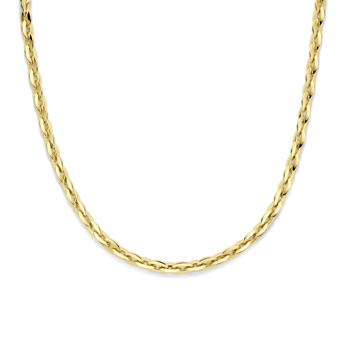Fantasy Collection Collier 8,5 mm 45,5 cm 14K geelgoud