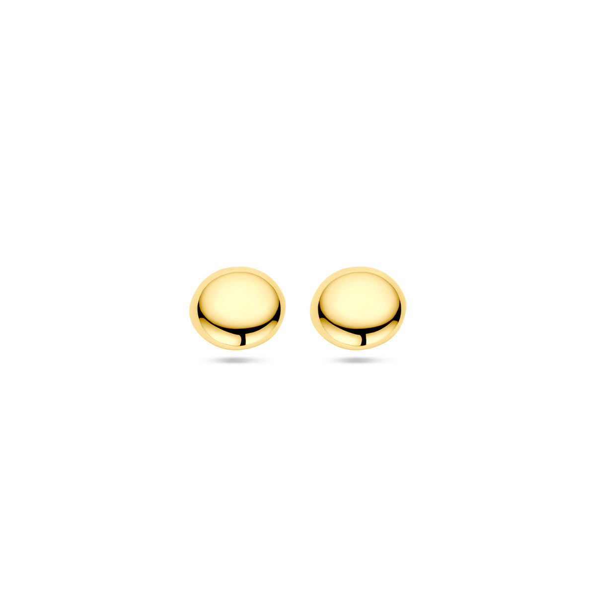 Fantasy Collection Oorknoppen half-bol 9K geelgoud 6 mm
