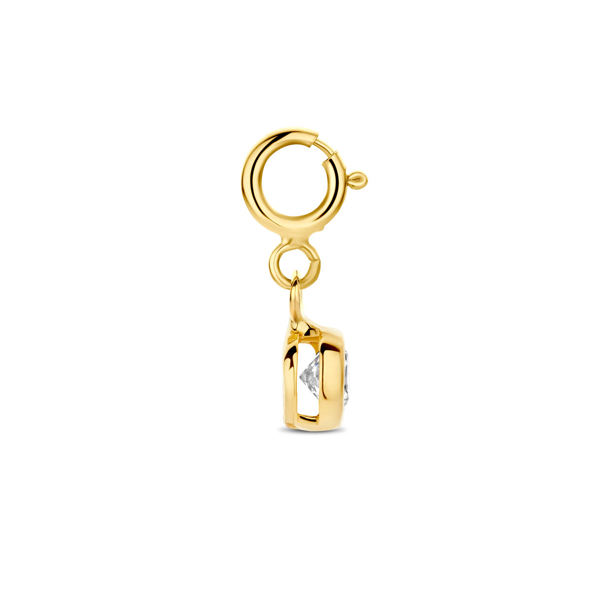 Fantasy Collection Slotbedel zirkonia 9K geelgoud 4,5 mm - afbeelding 3