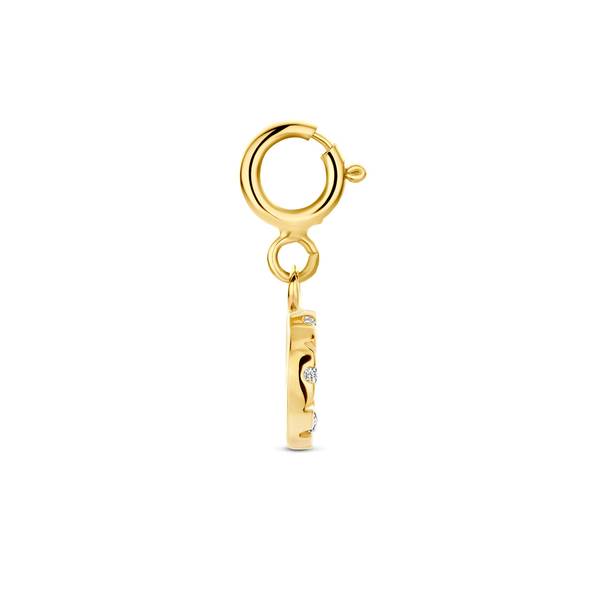 Fantasy Collection Slotbedel zirkonia 9K geelgoud 6 mm - afbeelding 3