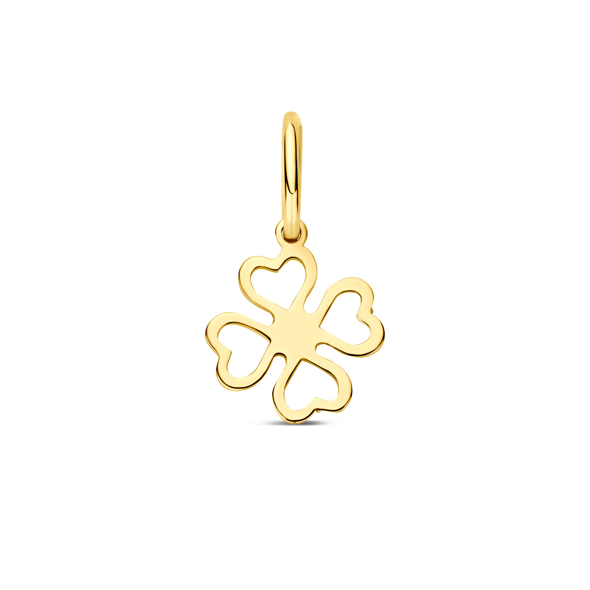 Fantasy Collection Hanger klaver 9K geelgoud 8,5 mm
