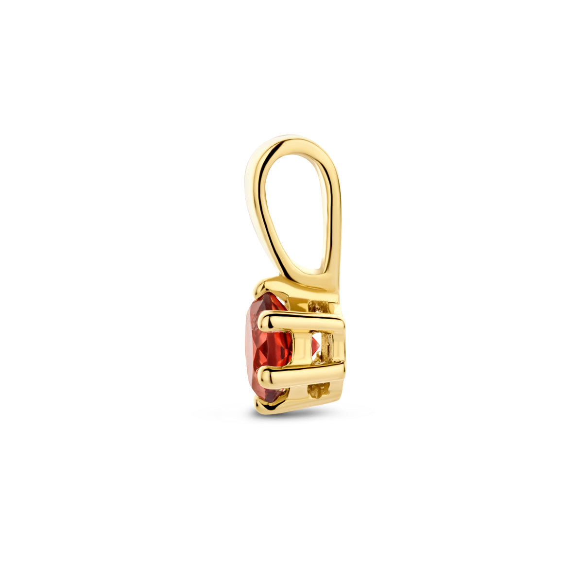Fantasy Collection Hanger met geboortesteen 9K geelgoud 9,5 mm - afbeelding 3