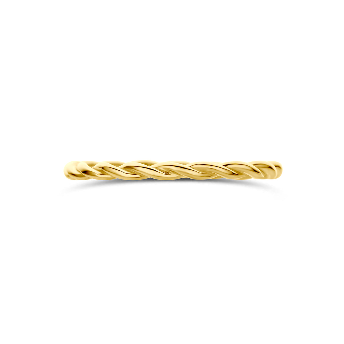 Ring gedraaid 9K geelgoud