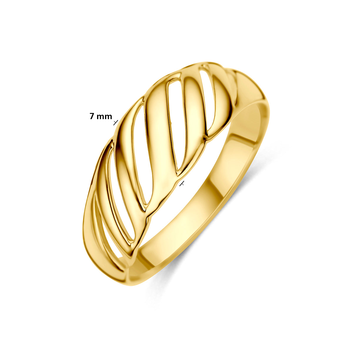 Ring 9K geelgoud 7 mm