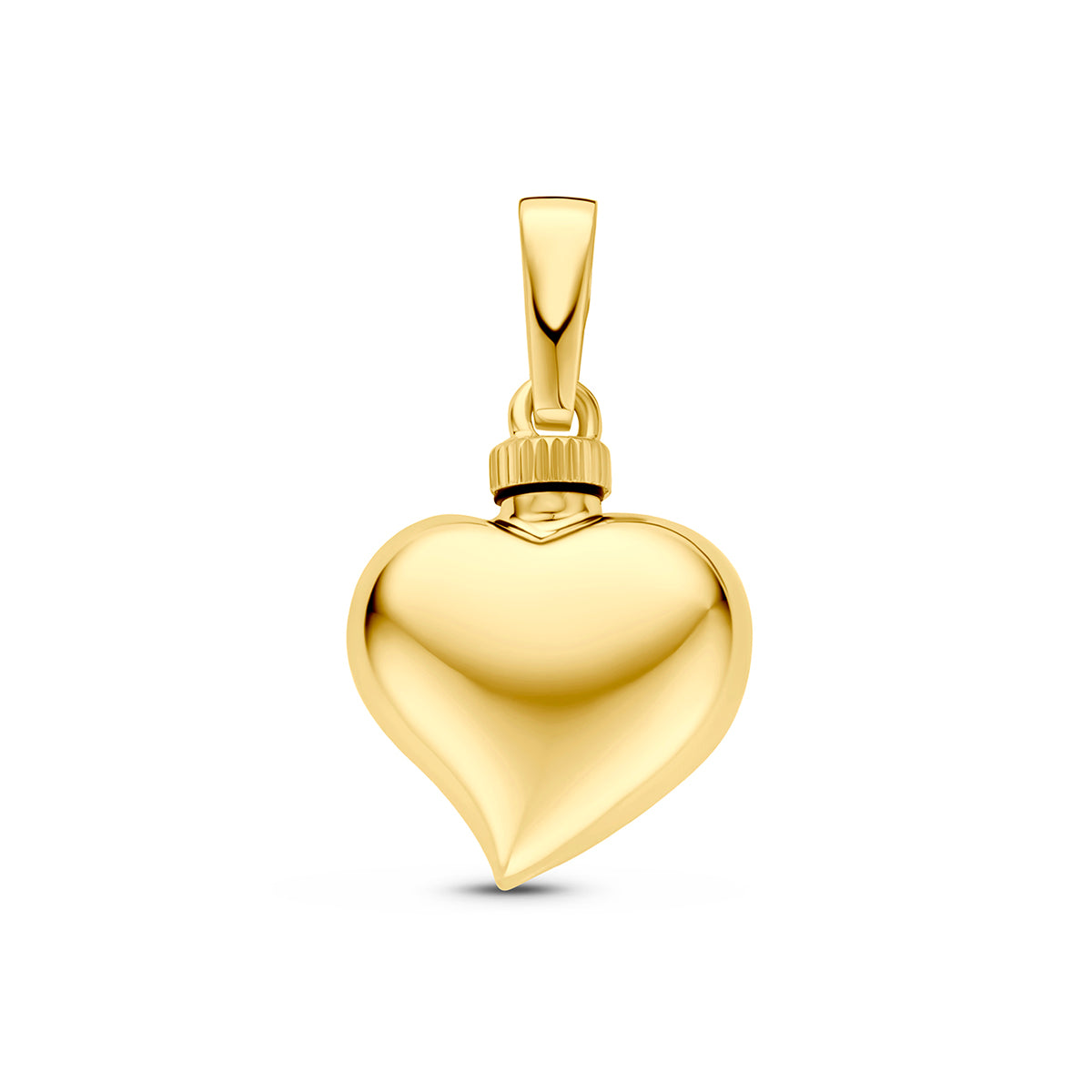 Fantasy Collection Urnhanger hart 9K geelgoud 16 mm