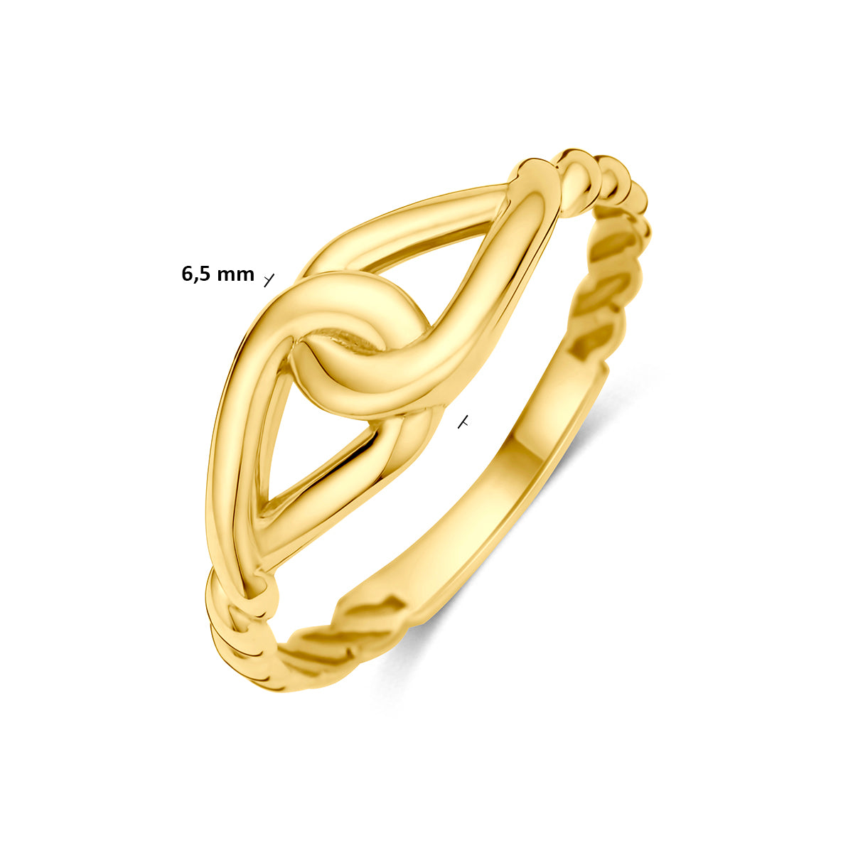 Fantasy Collection Ring knoop 9K geelgoud - afbeelding 5