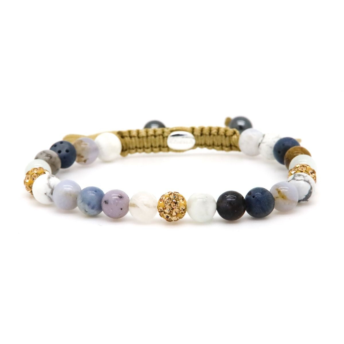 Karma armband Spiral SELENE XS gold crystal 80144