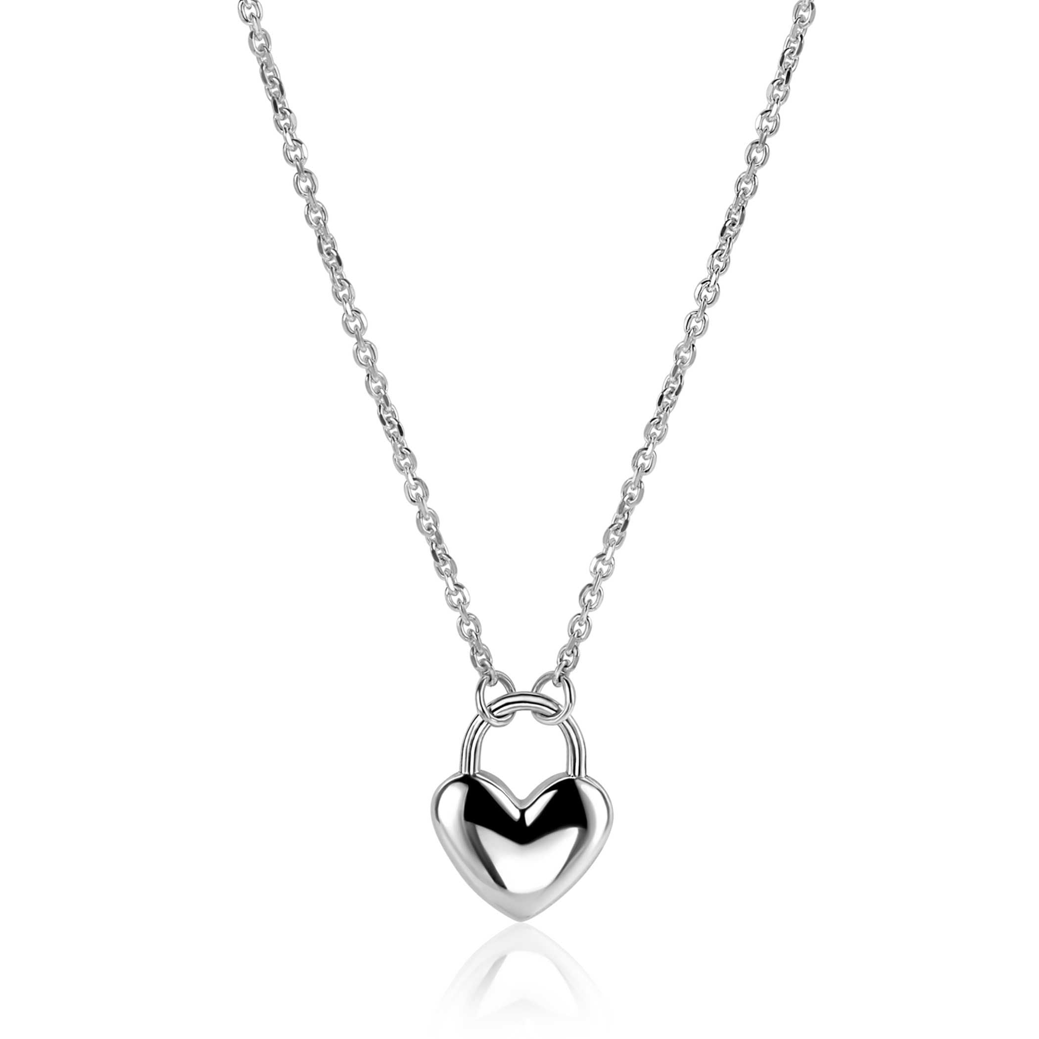 ZINZI Zilveren Ketting 42-45 cm - ZIC2673