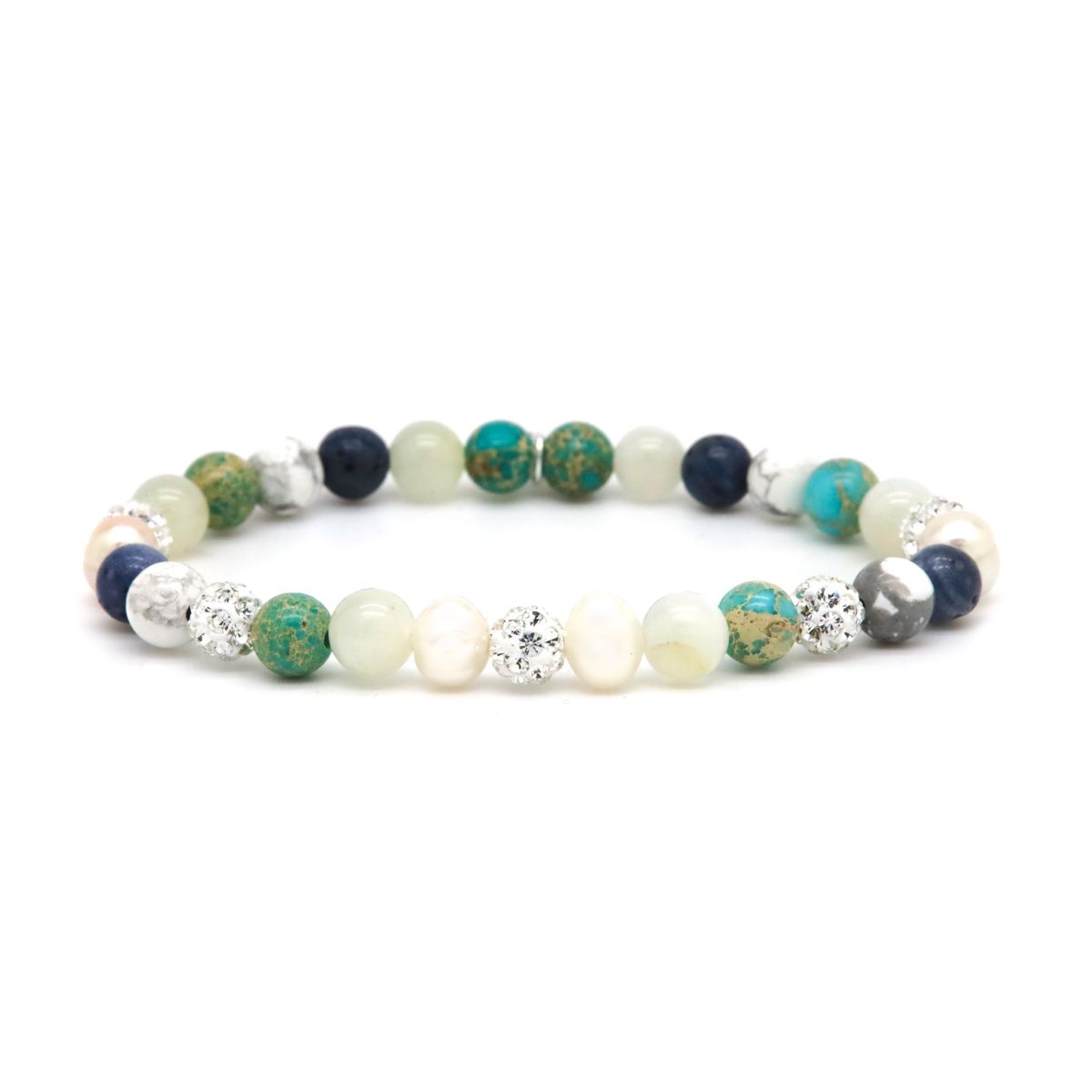 Karma Spiral Ruby XS Armband 80223EL Wit