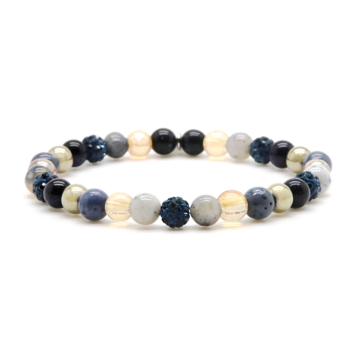 Karma Spiral Tavira XS armband blauw 80250EL