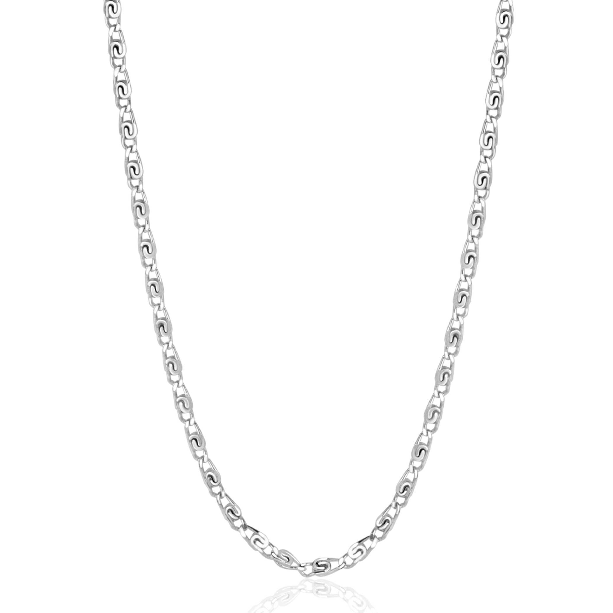 ZINZI Zilveren Ketting 42-45cm - ZIC2479