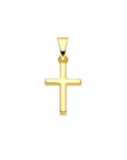 9K Geelgouden 9k hanger kruis 14,5 mm - 8000293 - PansiteNederland.nl