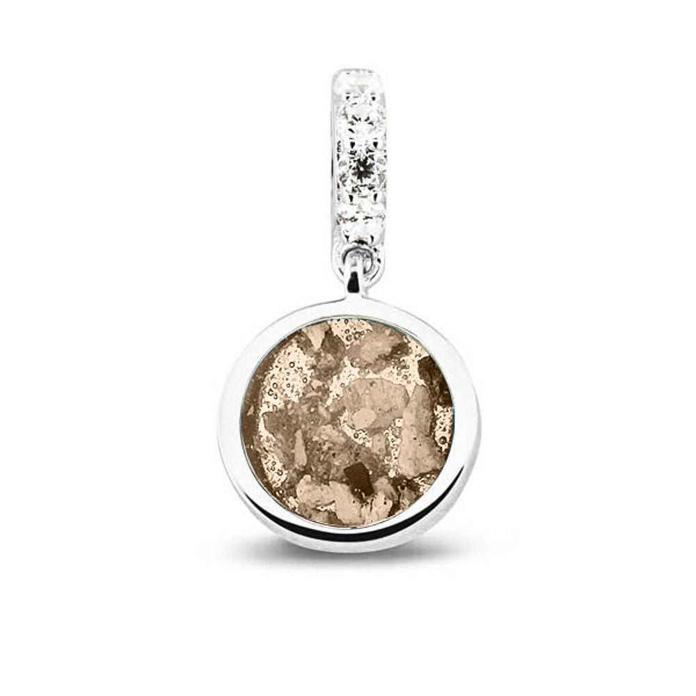 See You Gouden ronde bedel met steen in hangoog voor as – 806 – afbeelding 24