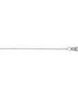 9K Witgoud Collier Anker Gediamanteerd 1,3 mm 8100022 - PansiteNederland.nl
