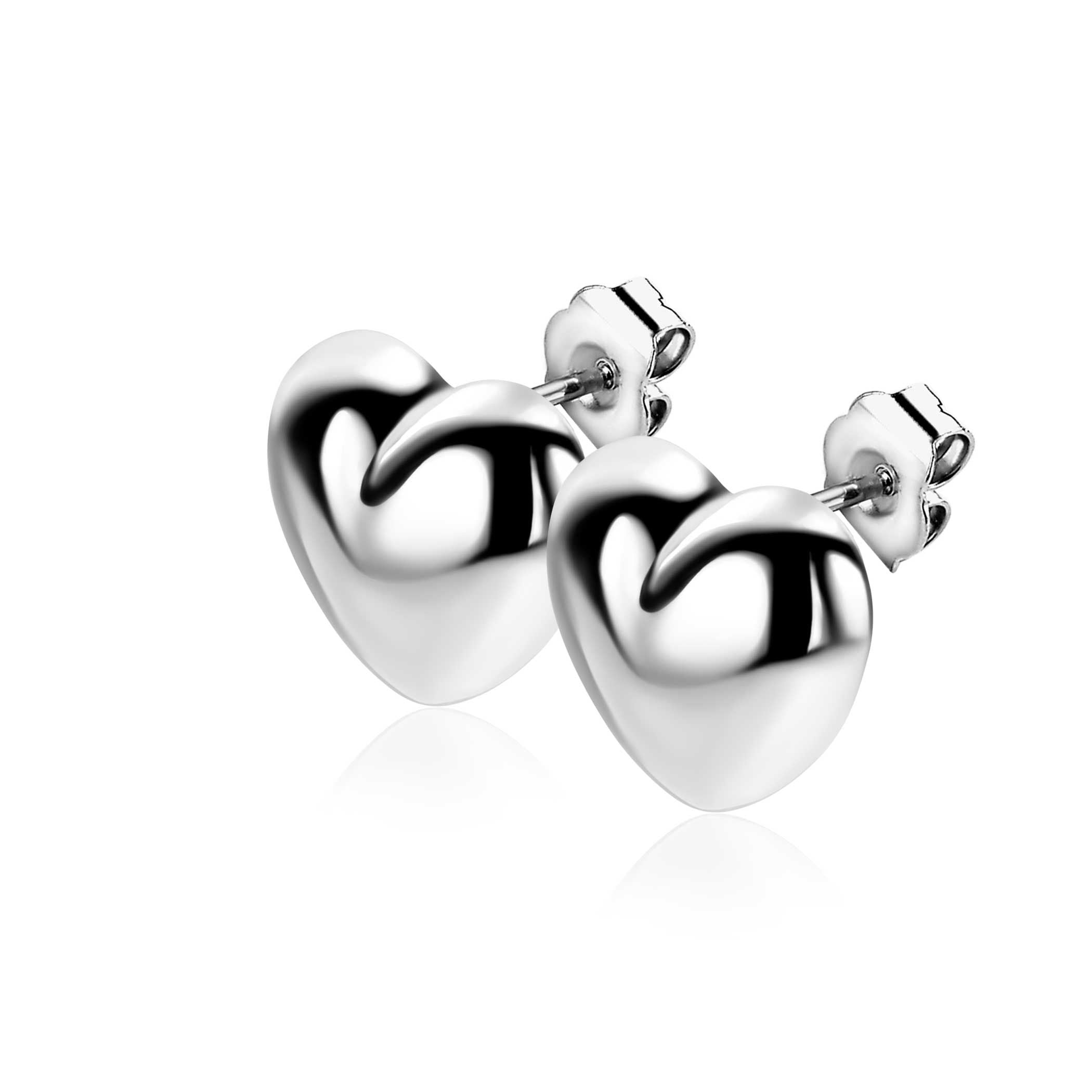 ZINZI Zilveren Oorknoppen 13mm oorbellen - ZIO2672