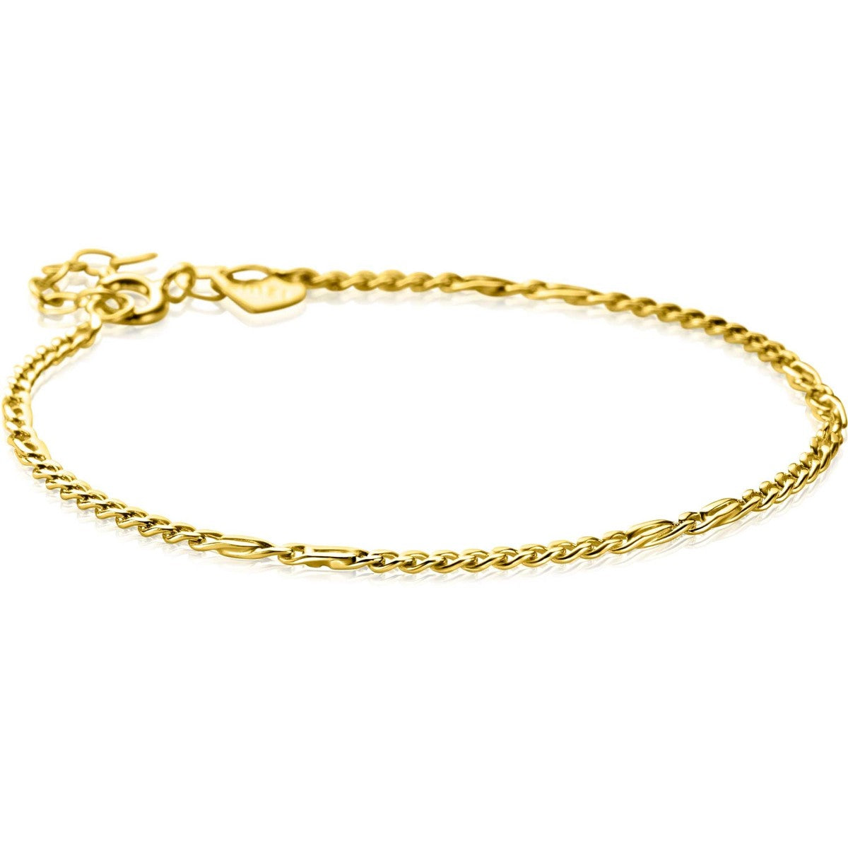 ZINZI 14K Gouden Armband ZGA498 17-19 cm zilver