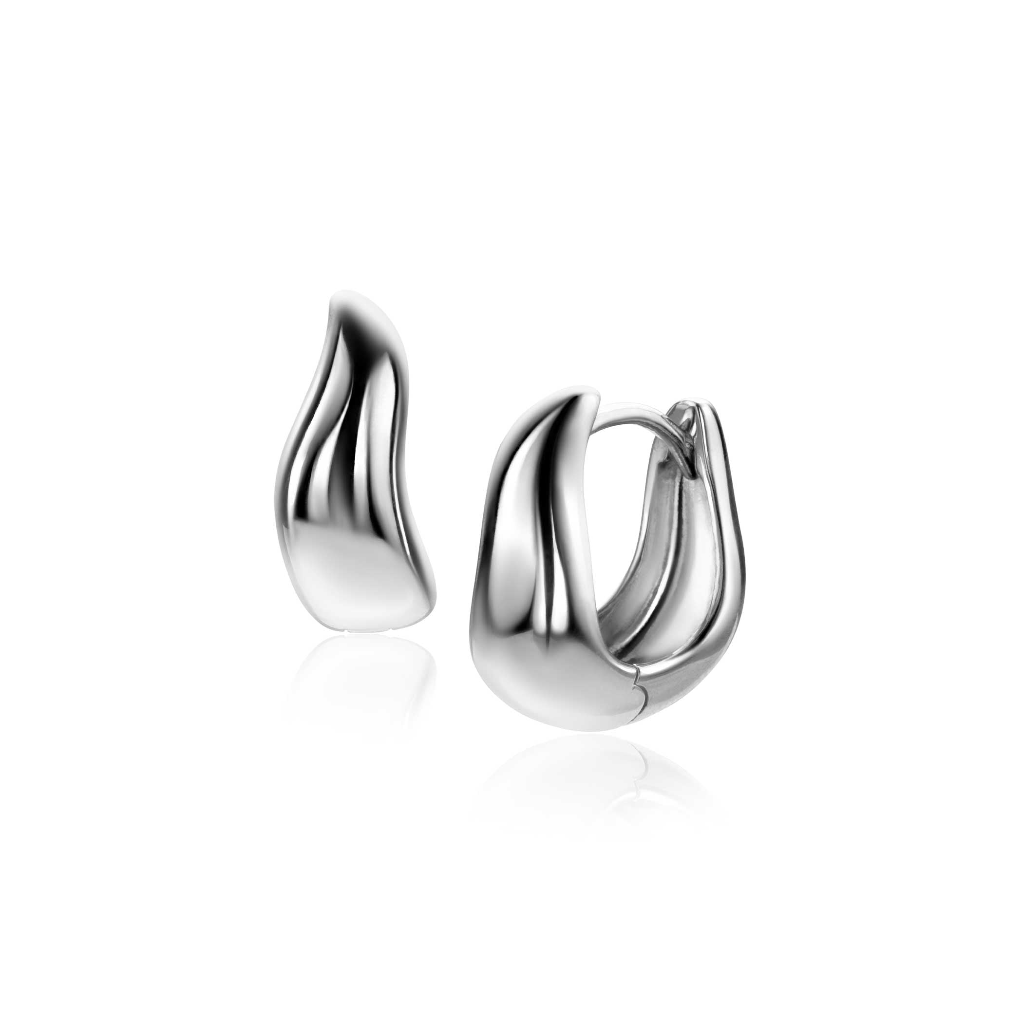 ZINZI Zilveren Oorbellen 15mm - ZIO2609