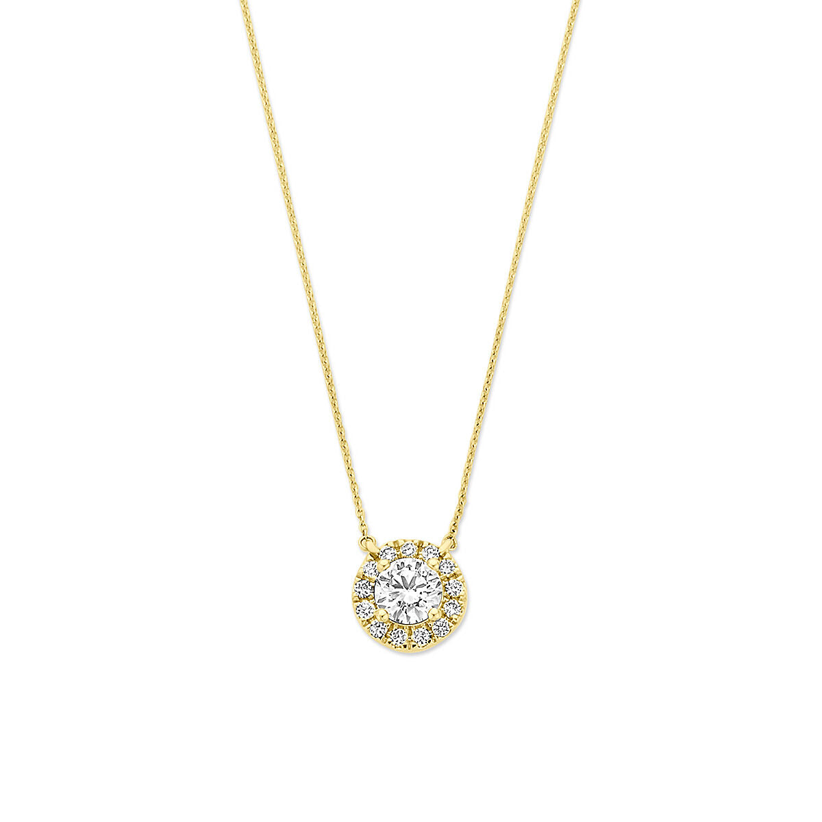 Fantasy Collection 14K Geelgouden Diamanten Ketting 4035871