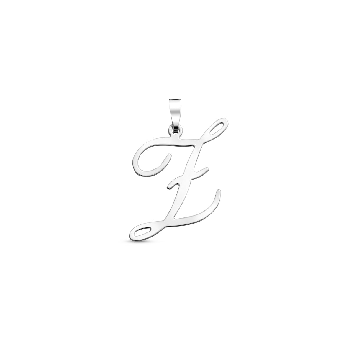 Hanger sierletter Z 19 mm zilver #Letter_Z