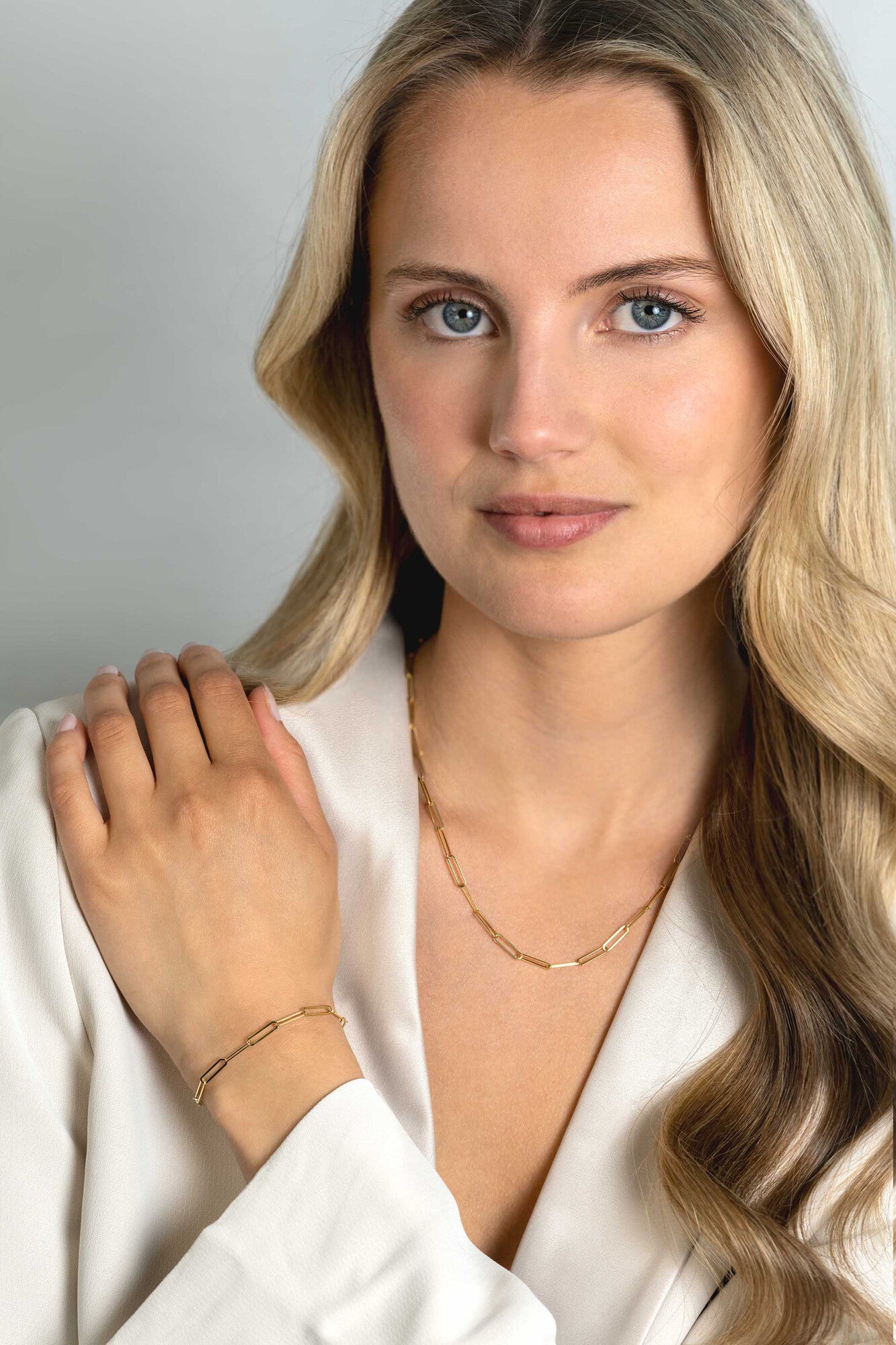 ZINZI 14K Gouden Armband ZGA386 19cm